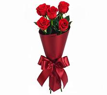 Букет 5 Красных роз Эдлесс Лав в Пышлицы