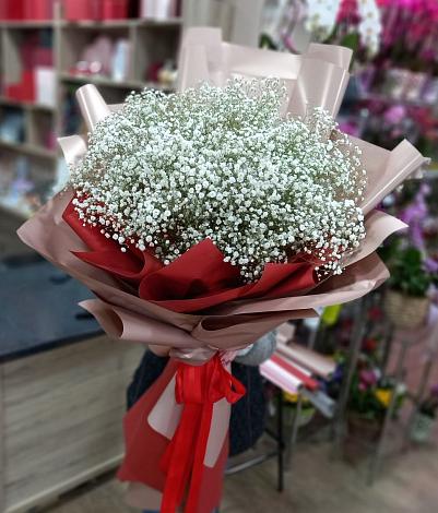 Букет цветов из: Гипсофила в Пышлицы