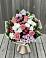 Букет цветов из: Альстромерии, Гвоздики, Розы и Хризантемы в Пышлицы