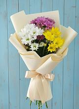 Букет цветов из:  Хризантемы в Пышлицы