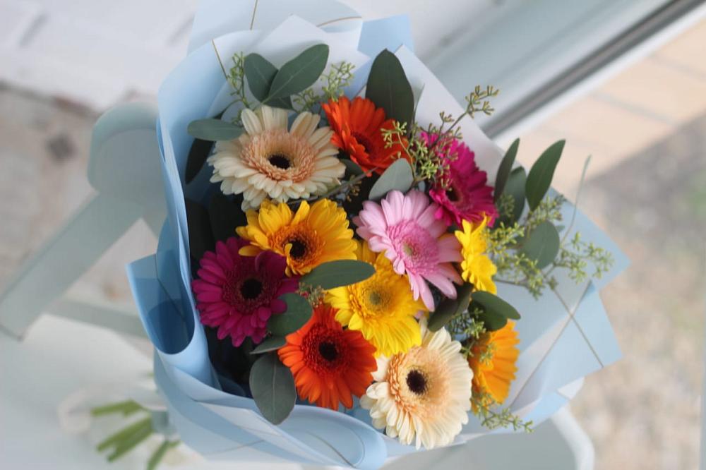 Букет цветов из: Герберы в Пышлицы