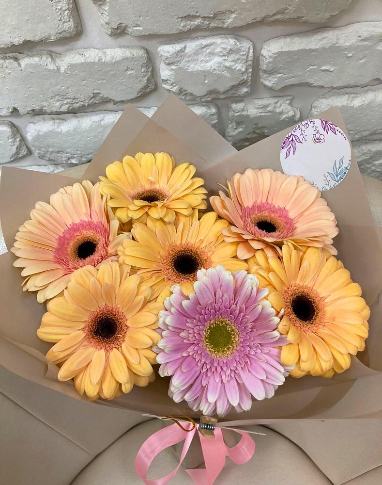 Букет цветов из: Герберы в Пышлицы
