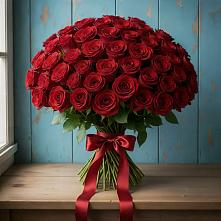 Букет Красные розы Блэк Меджик в Пышлицы
