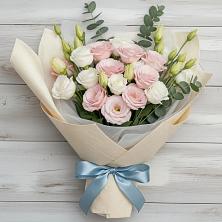Букет цветов из:  Лизиантусы в Пышлицы