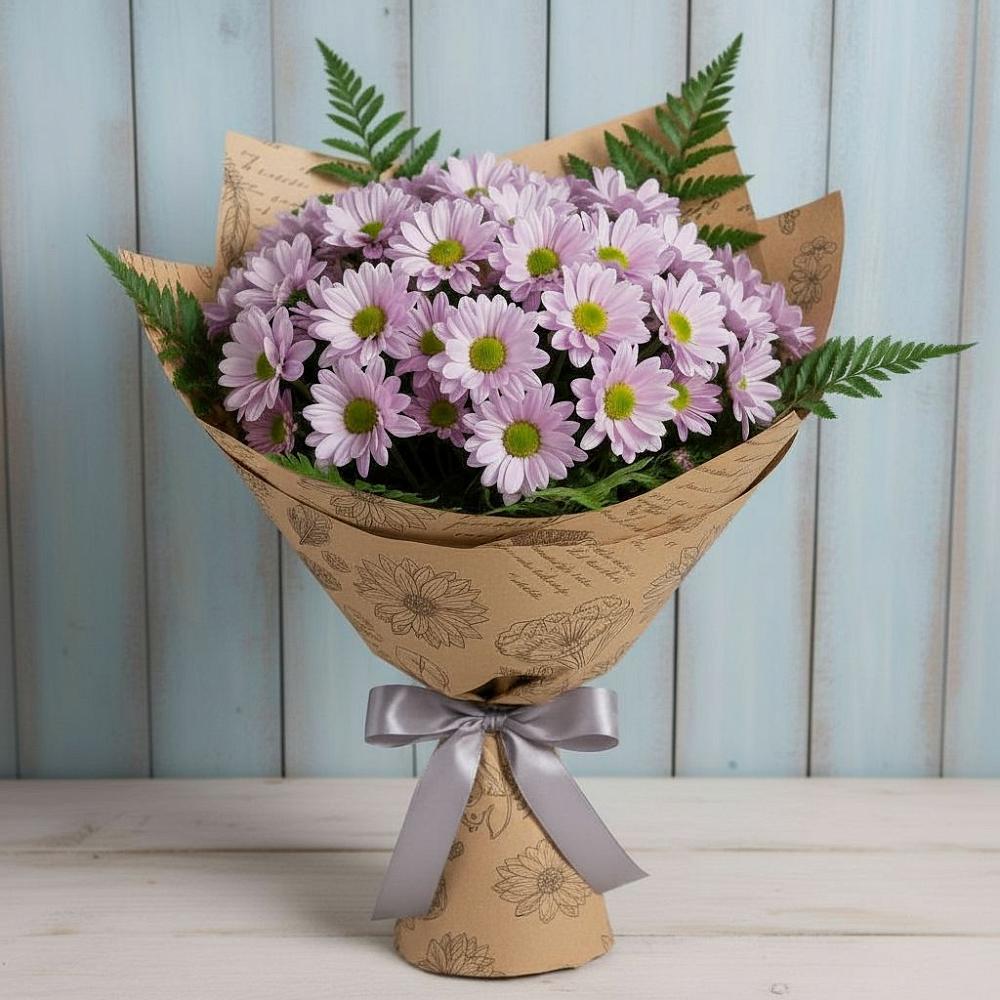 Букет цветов из: Хризантемы в Пышлицы