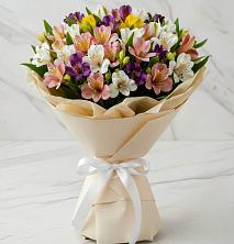Букет цветов из:  Альстромерии в Пышлицы