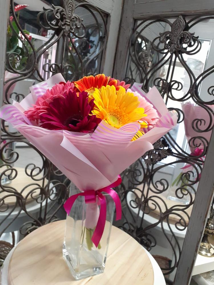 Букет цветов из: Герберы в Пышлицы