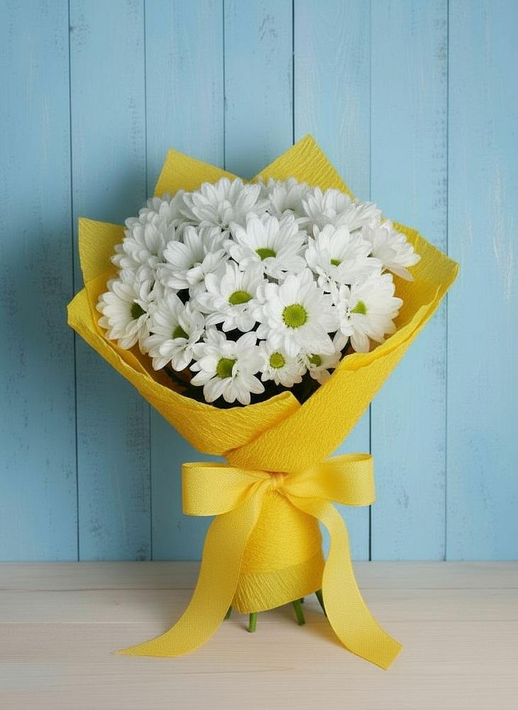 Букет цветов из: Хризантемы в Пышлицы