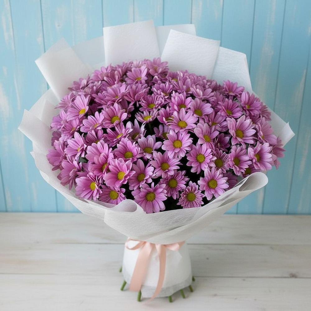Букет цветов из: Хризантемы в Пышлицы
