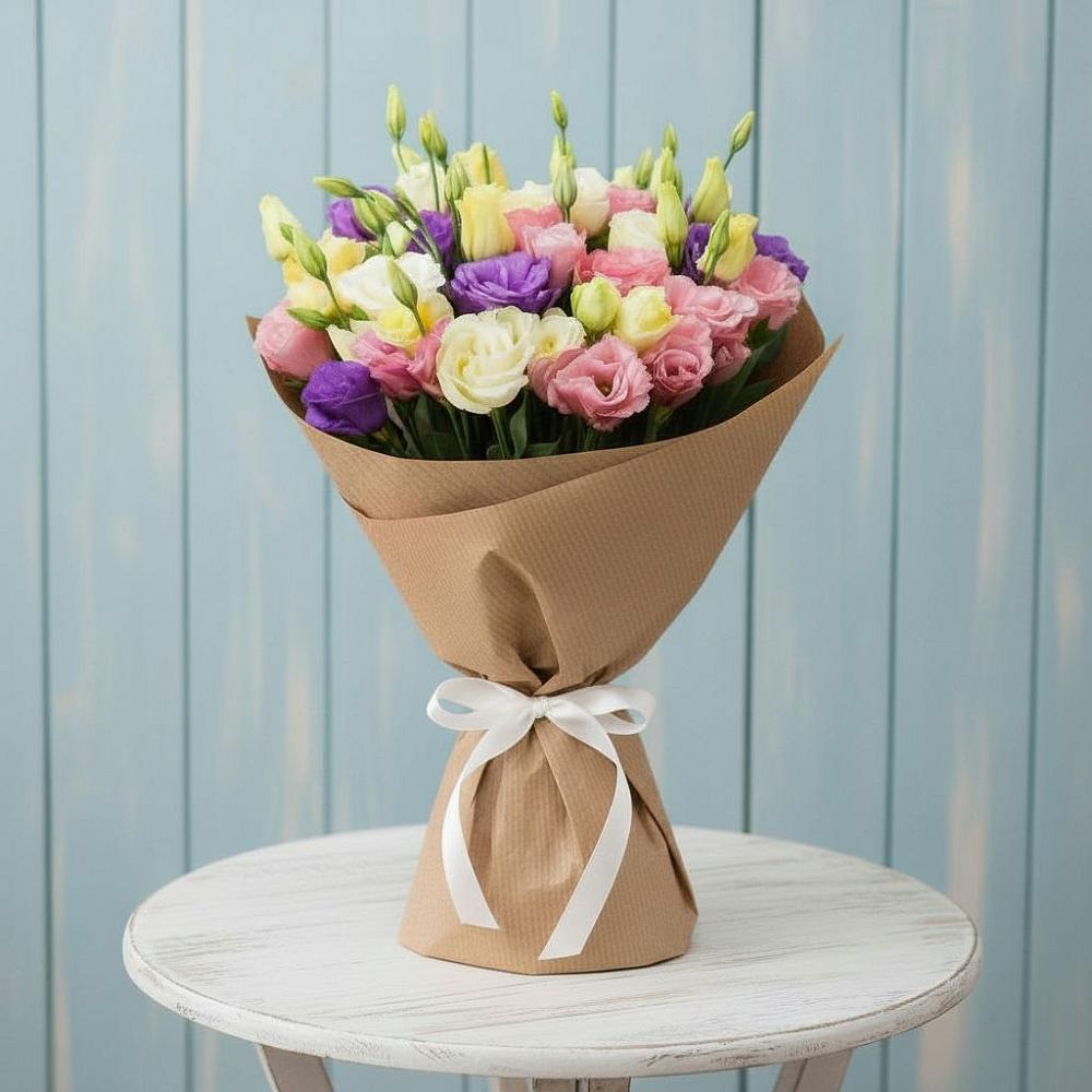 Букет цветов из: Лизиантусы в Пышлицы