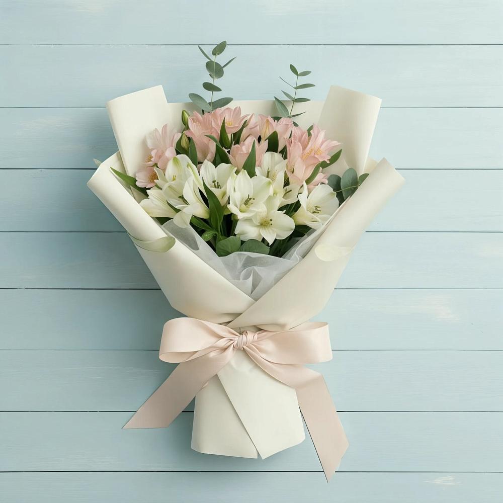 Букет цветов из: Альстромерии в Пышлицы