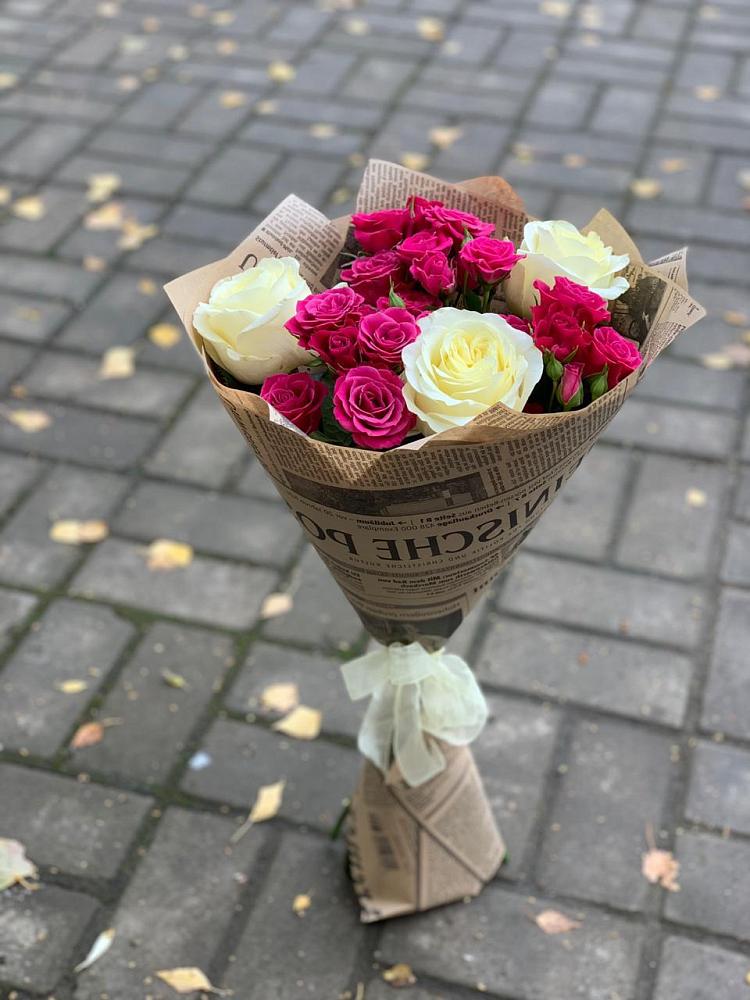 Букет цветов из: Розы в Пышлицы