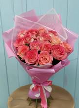 Букет 15 Розовых роз Равель #REPLACE_PRED# Пышлицы