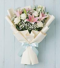 Букет цветов из:  Лилии в Пышлицы