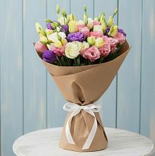 Букет цветов из:  Лизиантусы в Пышлицы